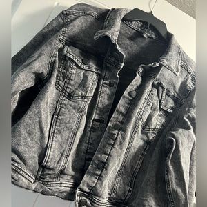 Simply Vera Wang Black Denim Jacket